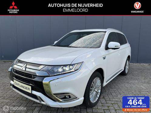 Mitsubishi Outlander 2.4 PHEV Instyle| trehaak afn.| leer, Auto's, Mitsubishi, Bedrijf, Te koop, Outlander, 360° camera, 4x4, ABS
