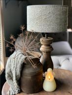 Shabby Lampenkap Rond 25cm, S, 25 tot 50 cm, Rond, Nieuw