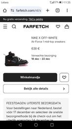 Nike air force, Zwart, Nike, Ophalen of Verzenden, Sneakers of Gympen