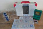 Nintendo GameBoy Classic Groen + 12 games + case + hardcase, Spelcomputers en Games, Spelcomputers | Nintendo Game Boy, Ophalen