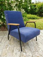 Fauteuil Rio door Pierre Guariche voor Meurop, Ophalen, Gebruikt, Metaal, 75 tot 100 cm