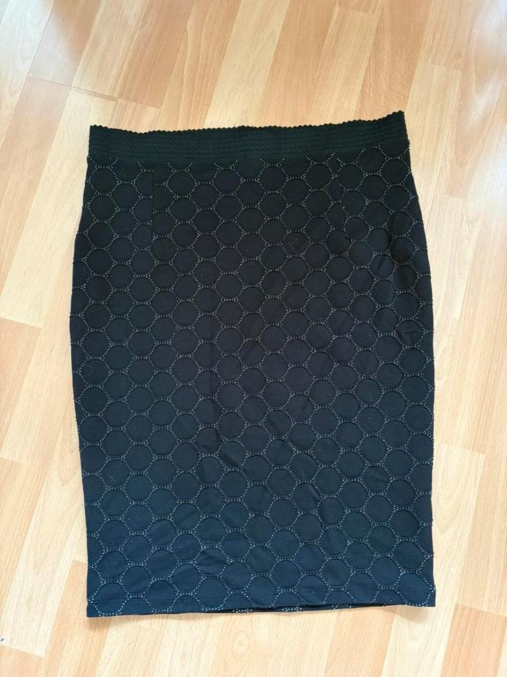 Juffrouw Jansen mooi zwart rokje mt 44 ZGAN, Kleding | Dames, Rokken, Zo goed als nieuw, Maat 42/44 (L), Zwart, Ophalen of Verzenden