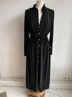 chastar maxi jurk maat s/m zwart grijs, Kleding | Dames, Verzenden, Nieuw, Maat 36 (S), Onder de knie