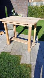 Bartafel steigerhout bxdxh 120x80x103, Ophalen of Verzenden, Zo goed als nieuw