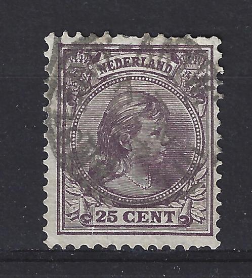 NVPH 42 gebruikt Wilhelmina 1891 : OUD NEDERLAND per stuk, Postzegels en Munten, Postzegels | Nederland, Gestempeld, T/m 1940