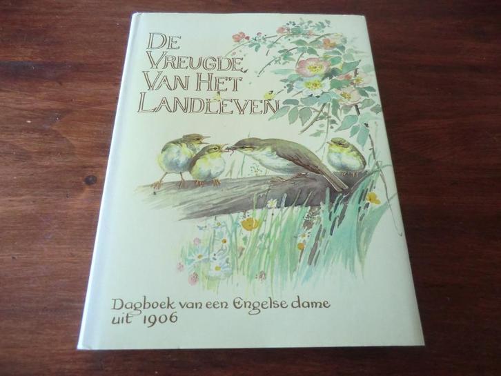 boek - Edith Holden - De Vreugde Van Het Landleven, Boeken, Natuur, Gelezen, Natuur algemeen, Ophalen of Verzenden
