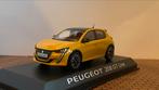 Peugeot 208 GT-Line 2019 Jaune Faro 1/43 Norev, Hobby en Vrije tijd, Ophalen of Verzenden, Zo goed als nieuw, Auto, Norev