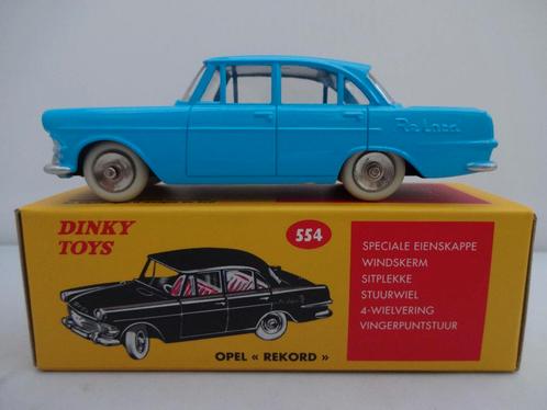 ≥ Opel Rekord P2 Blauw nr: 554 van Dinky Toys 1/43 ZELDZAAM