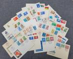 35x FDC Europa CEPT –  Verenigd Europa- jaren 60, Postzegels en Munten, Postzegels | Eerstedagenveloppen, Onbeschreven, Ophalen of Verzenden