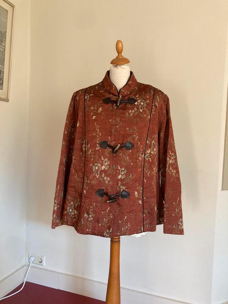 Jasje van Carleone, maat 52, Kleding | Dames, Grote Maten, Nieuw, Jasje of Colbert, Bruin, Ophalen of Verzenden