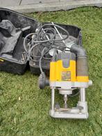 Bovenfrees DeWalt met diverse freesjes, Doe-het-zelf en Verbouw, Gereedschap | Freesmachines, Ophalen, Gebruikt, Bovenfrees