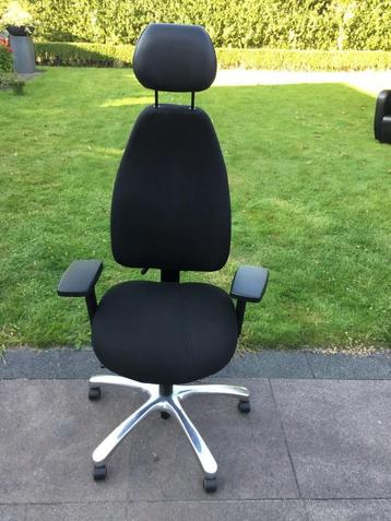 Malmstolen Bureaustoel , zwart, ergonomisch beschikbaar voor biedingen