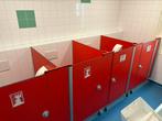 Peuter wc scheidingswand met deuren.Heineken of appeltaart, Doe-het-zelf en Verbouw, Sanitair, Ophalen of Verzenden, Gebruikt