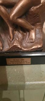 Bronzen beeld 'De Kus' naar Rodin, Antiek en Kunst, Ophalen of Verzenden