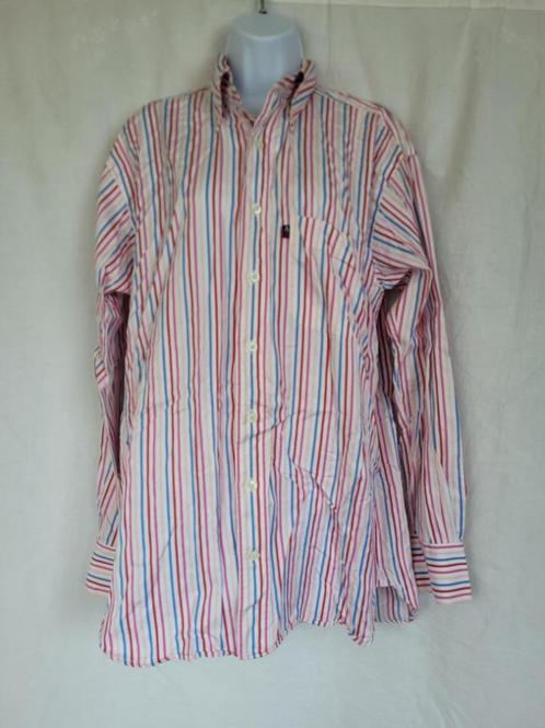 Vrolijk gestreept overhemd mt L merk Arrow, Kleding | Heren, Overhemden, Zo goed als nieuw, Halswijdte 41/42 (L), Ophalen of Verzenden