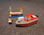 Brandweerboot uit de 60213 lego set, met kade., Ophalen of Verzenden, Gebruikt, Complete set, Lego