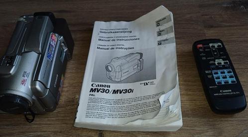 CANON MV30 MiniDV camcorder, Audio, Tv en Foto, Videocamera's Digitaal, Gebruikt, Camera, Mini dv, Canon, 20x of meer, Ophalen
