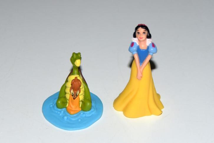 Sneeuwwitje & Schildpad figuren Albert Heijn poppetjes, Verzamelen, Supermarktacties, Albert Heijn, Ophalen of Verzenden