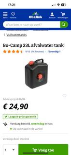 Bo-Camp afvalwatertank 23 liter, Caravans en Kamperen, Ophalen, Zo goed als nieuw