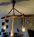 Te koop: Handgemaakte Natuurlamp - Energieklasse A, Ophalen of Verzenden, Nieuw, Hout, Minder dan 50 cm