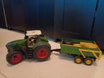 Bruder Fendt 1050 met Bruder kiepwagen aanhanger 0770/01, Ophalen of Verzenden, Gebruikt