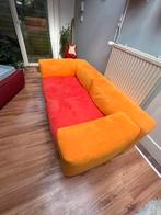 Hay Mags Soft Bank - Oranje/Rood, Huis en Inrichting, Gebruikt, 100 tot 125 cm, Hoekbank, Tweepersoons