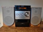 Sony CMT-FX200 hifi Microset met Speakers radio cd getest, Gebruikt, Microset, Ophalen of Verzenden, Sony