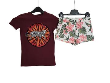 Geweldig NAME IT slim fit panter shirt maat 134-140.   beschikbaar voor biedingen