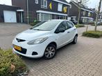 Mazda 2 1.3 55KW 5DRS 2008 Wit, Auto's, Voorwielaandrijving, 74 pk, 31 €/maand, 4 cilinders
