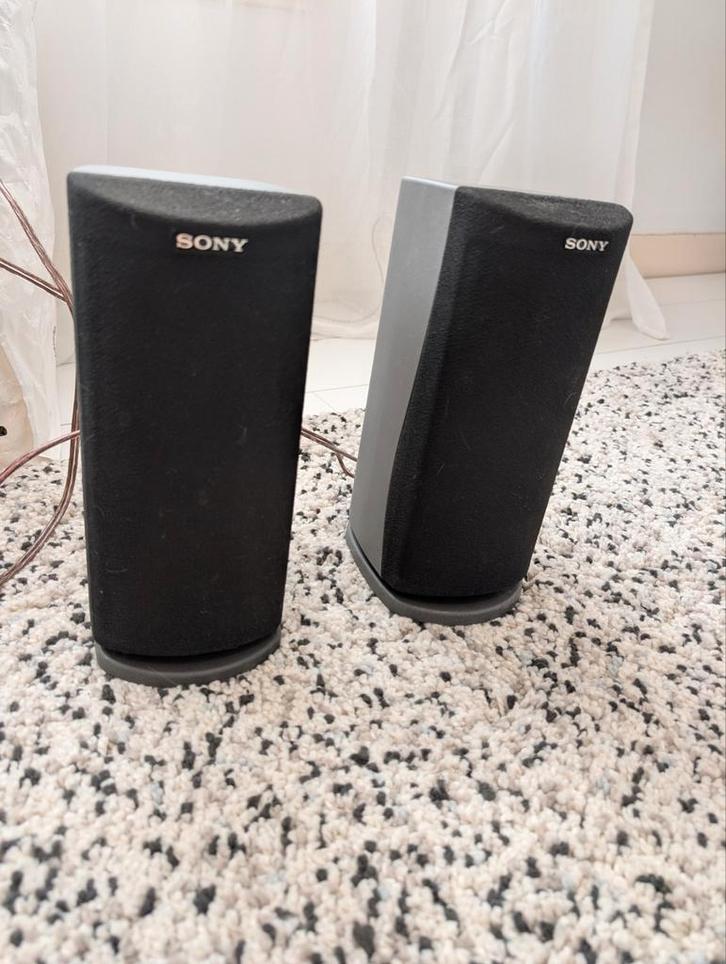 Sony Speakers - Set van 2, Audio, Tv en Foto, Luidsprekers, Gebruikt, Front, Rear of Stereo speakers, 120 watt of meer, Sony, Ophalen