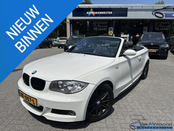 BMW 1-serie Cabrio 118i 2.0i M-Pakket Leder|Sportstoelen|Cli beschikbaar voor biedingen