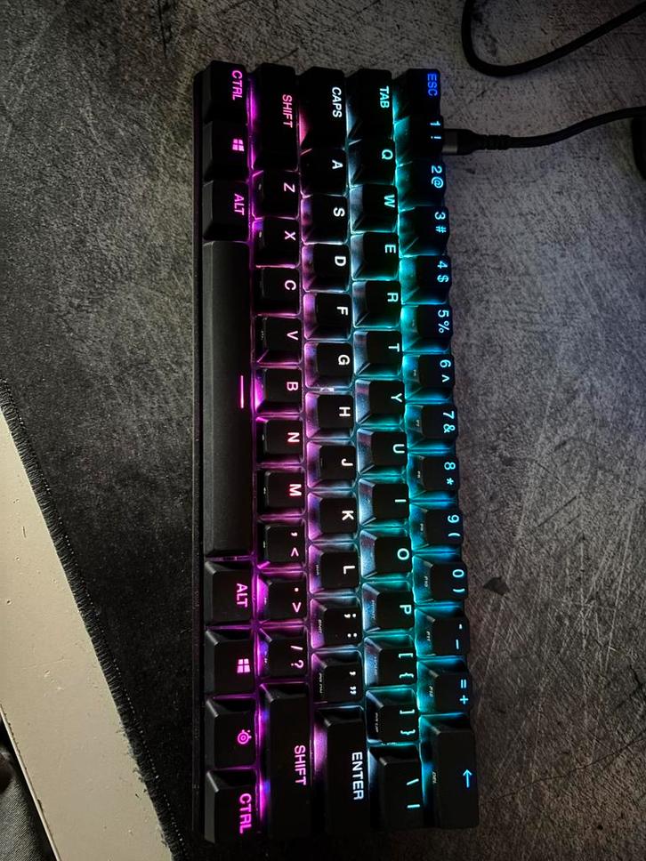 SteelSeries Apex 9 Mini, Computers en Software, Toetsenborden, Zo goed als nieuw, Ophalen