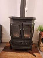 Gietijzeren Crown houtkachel, Huis en Inrichting, Kachels, Ophalen, Gebruikt, Houtkachel, Vrijstaand