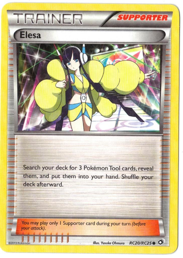 Legendary Treasures,  Elesa [uncommon] RC20/113, Hobby en Vrije tijd, Verzamelkaartspellen | Pokémon, Verzenden, Nieuw, Losse kaart