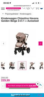 Kinderwagen Chipolino Havana 3-in-1 + Autostoel, Kinderen en Baby's, Kinderwagens en Combinaties, Overige merken, Gebruikt, Ophalen of Verzenden