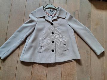 Jasje ecru/voor/najaar/kort /Alijn/mt S/36/als  nw/€22,00 beschikbaar voor biedingen