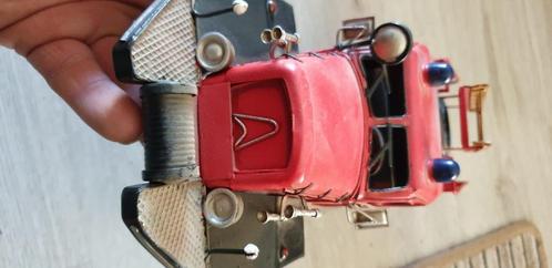 metaal metalen brandweer vracht wagen auto retro style, Huis en Inrichting, Woonaccessoires | Overige, Nieuw, Ophalen of Verzenden