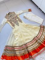 Prachtige witte indische jurk, Ophalen of Verzenden, Zo goed als nieuw, Wit, Trouwjurk