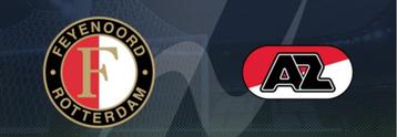 1 ticket Feyenoord - AZ vak W1 beschikbaar voor biedingen