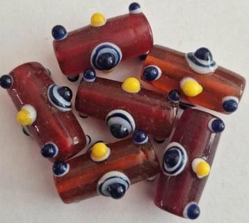 Italiaanse lampwork glas kralen 2 cm 20 beschikbaar voor biedingen