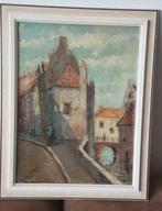 schilderij Jeker Bonnefantenstraat Ezelmarkt Maastricht, Antiek en Kunst, Ophalen