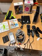 Nintendo Wii met 2 controllers en sport games, Ophalen of Verzenden, Gebruikt, Met 2 controllers, Met games