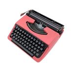 Vintage Pink Brother Deluxe 220 schrijfmachine, Diversen, Typemachines, Ophalen of Verzenden, Zo goed als nieuw