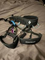 Black diamond klimset met petzl grigri en carabiner, Ophalen of Verzenden, Zo goed als nieuw, Klimsport-accessoire