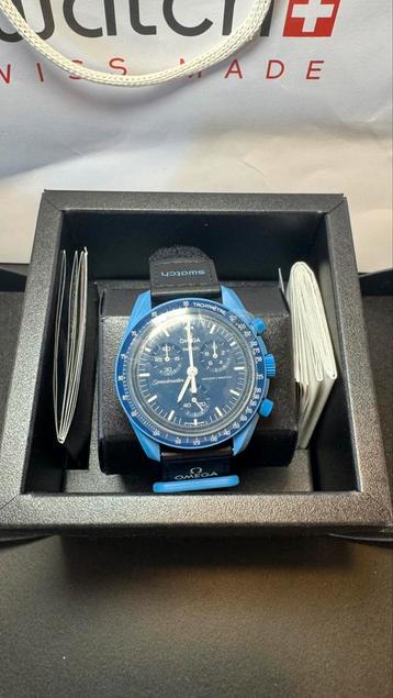 Swatch x Omega Moonswatch – “Mission to Neptune” – Nieuw  beschikbaar voor biedingen