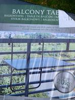 Balkontafel  hangend nieuw, Tuin en Terras, Ophalen of Verzenden, Nieuw, Rechthoekig