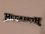 Megadeth logo vintage badge rock muziek RARE hardrock, Ophalen of Verzenden, Gebruikt