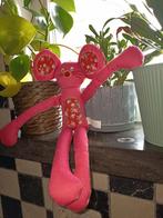 Hema roze slungel muis, katoen, bloemenpatroon, Ophalen of Verzenden, Gebruikt, Konijn