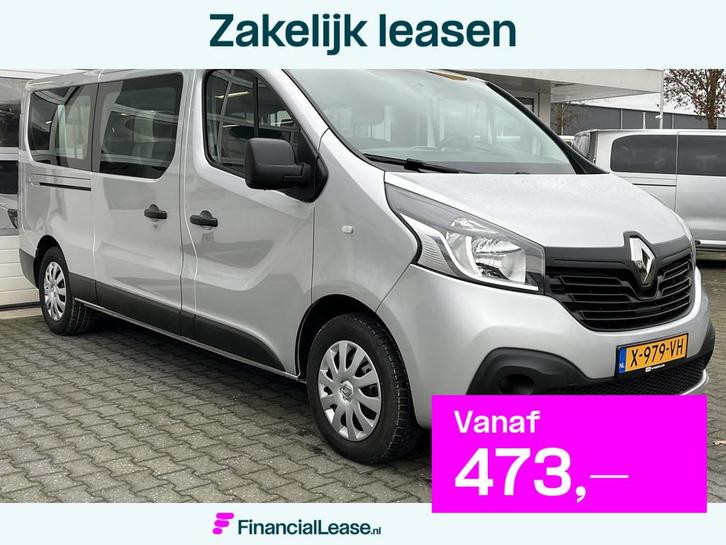 Renault Trafic Passenger 1.6 dCi BTW / BPM vrij marge Lengte, Auto's, Renault, Bedrijf, Lease, Financial lease, Trafic, ABS, Airbags