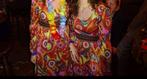 Hippie jurk met bloemetjes, Kleding | Dames, Carnavalskleding en Feestkleding, Carnaval, Zo goed als nieuw, Kleding, Maat 36 (S)